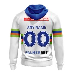 Alternative view of NRL Canberra Raiders Custom Name Number 2023 Away Jersey Pullover Hoodie