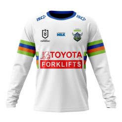 NRL Canberra Raiders Custom Name Number 2023 Away Jersey Sweatshirt