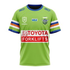 NRL Canberra Raiders Custom Name Number 2023 Home Jersey T-Shirt