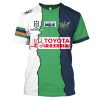 NRL Canberra Raiders Custom Name Number 2023 Mix Jersey T-Shirt