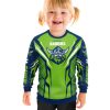 NRL Canberra Raiders Custom Name Number Kids Sweatshirt