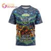 NRL Canberra Raiders Custom Name Number NAIDOC Week T-Shirt
