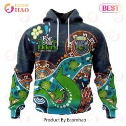 NRL Canberra Raiders Custom Name Number Special Design NAIDOC Pullover Hoodie