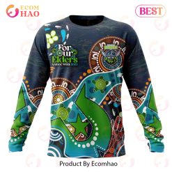 NRL Canberra Raiders Custom Name Number Special Design NAIDOC Sweatshirt