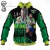NRL Canberra Raiders Laurie Daley No 6 Zip Up Hoodie V5