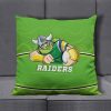 NRL Canberra Raiders Mascot Square Pillow Case