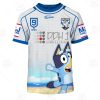 NRL Canterbury-Bankstown Bulldogs 2020 x Bluey Jersey Kids T-Shirt