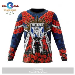 NRL Canterbury-Bankstown Bulldogs 2023 ANZAC Day Jersey Sweatshirt