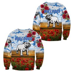 NRL Canterbury-Bankstown Bulldogs ANZAC Day Camo Kids Sweatshirt