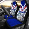 NRL Canterbury-Bankstown Bulldogs ANZAC Day Indigenous Car Seat Covers