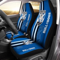 NRL Canterbury-Bankstown Bulldogs Blue Car Seat Covers