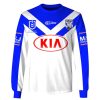 NRL Canterbury-Bankstown Bulldogs Custom Name Number 2019 Home Jersey Sweatshirt