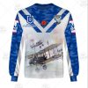 NRL Canterbury-Bankstown Bulldogs Custom Name Number 2020 ANZAC Day Jersey Sweatshirt