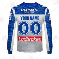 Alternative view of NRL Canterbury-Bankstown Bulldogs Custom Name Number 2020 ANZAC Day Jersey Sweatshirt