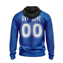 Alternative view of NRL Canterbury-Bankstown Bulldogs Custom Name Number 2022 ANZAC Day Jersey Zip Up Hoodie
