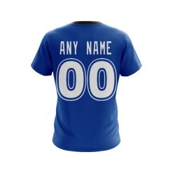 Alternative view of NRL Canterbury-Bankstown Bulldogs Custom Name Number 2022 ANZAC Day Jersey T-Shirt