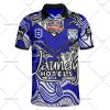 NRL Canterbury-Bankstown Bulldogs Custom Name Number 2023 Indigenous Jersey Polo Shirt