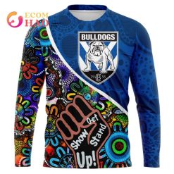 NRL Canterbury-Bankstown Bulldogs Custom Name Number Indigenous NAIDOC Week Sweatshirt