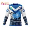 NRL Canterbury-Bankstown Bulldogs Custom Name Number Nature Jersey Sweatshirt