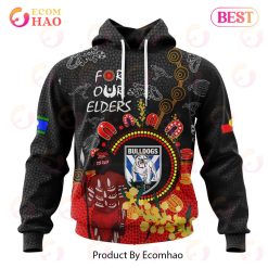 NRL Canterbury-Bankstown Bulldogs Custom Name Number Special Edition NAIDOC Pullover Hoodie