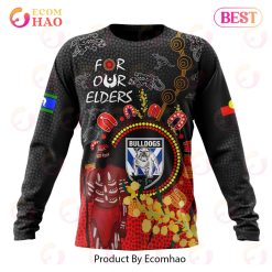 NRL Canterbury-Bankstown Bulldogs Custom Name Number Special Edition NAIDOC Sweatshirt