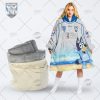NRL Canterbury-Bankstown Bulldogs Custom Name Number x Bluey Jersey Fleece Oodie