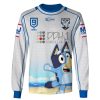 NRL Canterbury-Bankstown Bulldogs Custom Name Number x Bluey Jersey Sweatshirt