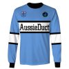 NRL Cronulla-Sutherland Sharks Custom Name Number 1988 ARL/NRL Retro Heritage Vintage Jersey Sweatshirt