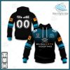 NRL Cronulla-Sutherland Sharks Custom Name Number 2020 Alternate Jersey Pullover Hoodie