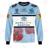 NRL Cronulla-Sutherland Sharks Custom Name Number 2020 ANZAC Day Jersey Sweatshirt