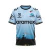 NRL Cronulla-Sutherland Sharks Custom Name Number 2022 ANZAC Day Jersey T-Shirt
