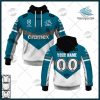 NRL Cronulla-Sutherland Sharks Custom Name Number 2022 Heritage Jersey Pullover Hoodie