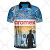 NRL Cronulla-Sutherland Sharks Custom Name Number 2023 Indigenous Jersey Polo Shirt