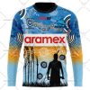 NRL Cronulla-Sutherland Sharks Custom Name Number 2023 Indigenous Jersey Sweatshirt