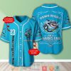 NRL Cronulla-Sutherland Sharks Fan Now And Forever Custom Name Number Baseball Jersey