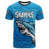 NRL Cronulla-Sutherland Sharks Rugby Team T-Shirt