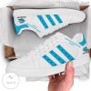 NRL Cronulla-Sutherland Sharks White Blue Stan Smith Shoes