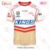 NRL Dolphins Custom Name Number 2023 Away Jersey T-Shirt