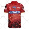 NRL Dolphins Custom Name Number 2023 Indigenous Jersey Polo Shirt
