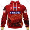 NRL Dolphins Custom Name Number 2023 Indigenous Jersey Pullover Hoodie