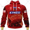 NRL Dolphins Custom Name Number 2023 Indigenous Jersey Zip Up Hoodie