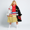 NRL Dolphins Custom Name Number 2023 Mix Jersey Fleece Oodie