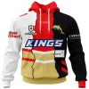 NRL Dolphins Custom Name Number 2023 Mix Jersey Zip Up Hoodie