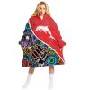 NRL Dolphins Custom Name Number 2023 NAIDOC Week Fleece Oodie
