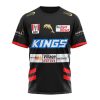 NRL Dolphins Custom Name Number 2023 Training Black Jersey T-Shirt