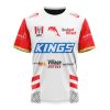NRL Dolphins Custom Name Number 2023 Training White Jersey T-Shirt