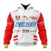NRL Dolphins Custom Name Number 2023 Training White Jersey Zip Up Hoodie
