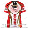 NRL Dolphins Custom Name Number Guns N’ Roses T-Shirt