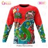 NRL Dolphins Custom Name Number NAIDOC Week For Our Elders Sweatshirt