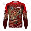 NRL Dolphins Custom Name Number ndigenous 2022 Fishing Jersey Sweatshirt